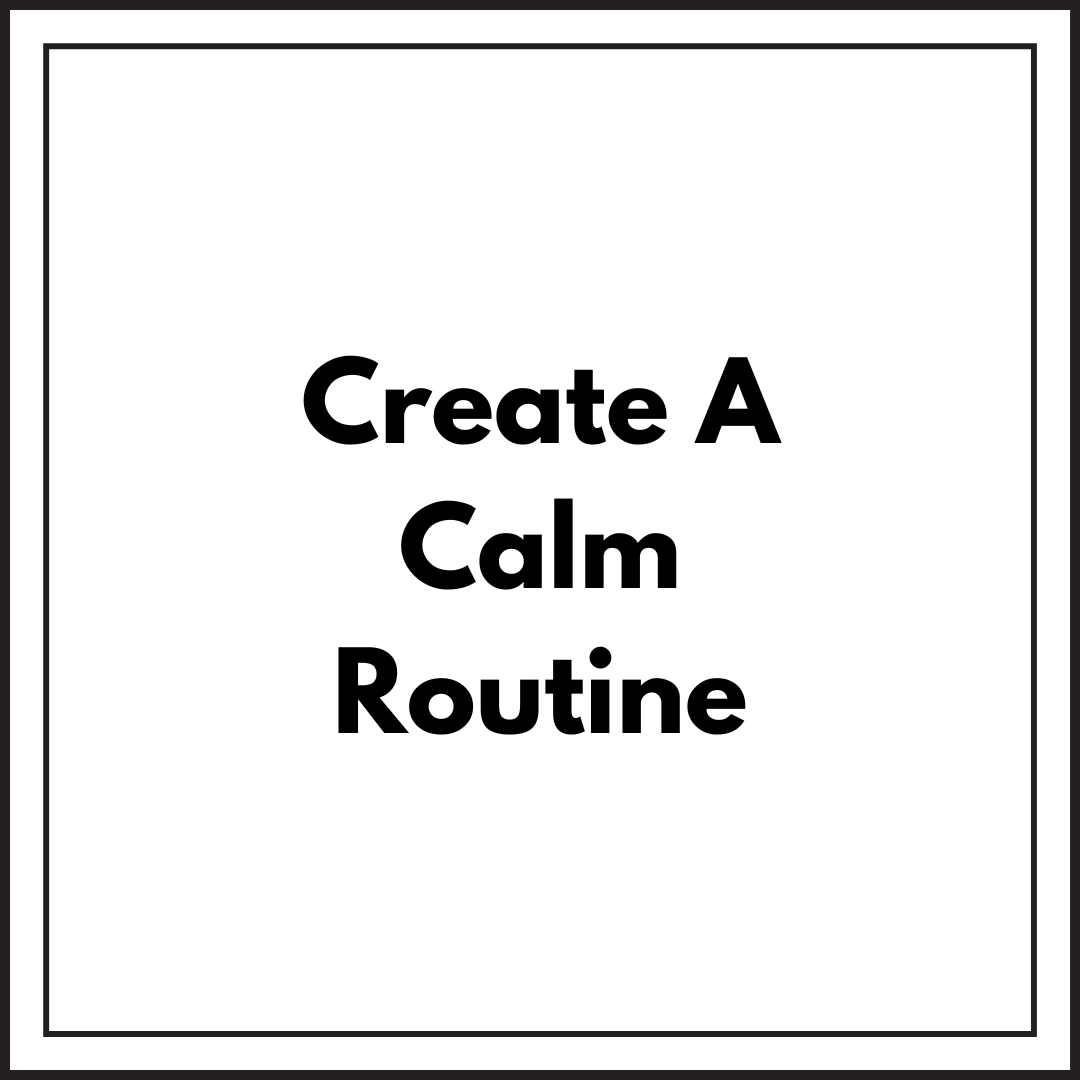 Create A Calm Environment - Pop Sugar Cafe