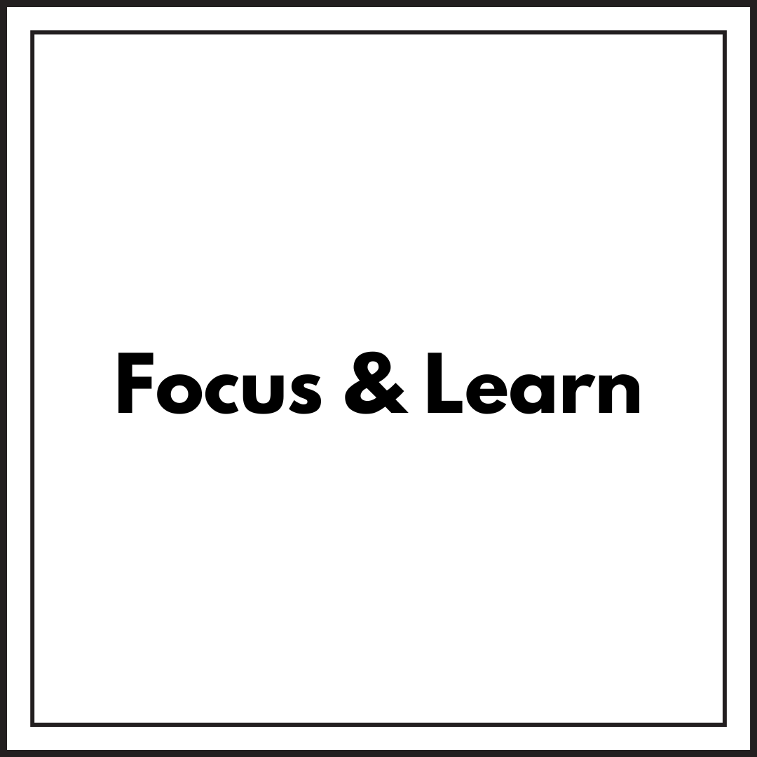 Focus & Thrive - Pop Sugar Cafe