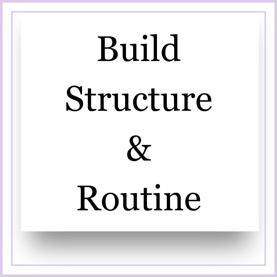Build Structure & Routine | Visual Schedules for ADHD & Autism - Pop Sugar Cafe