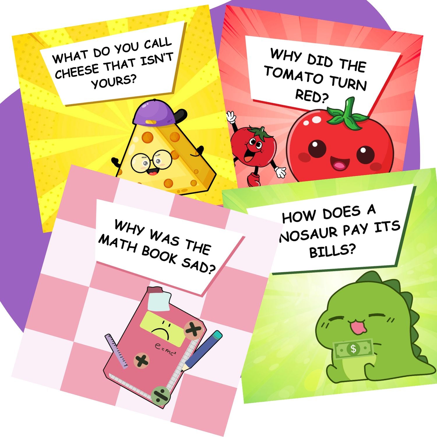 Kid Joke Cards 25 Pack
