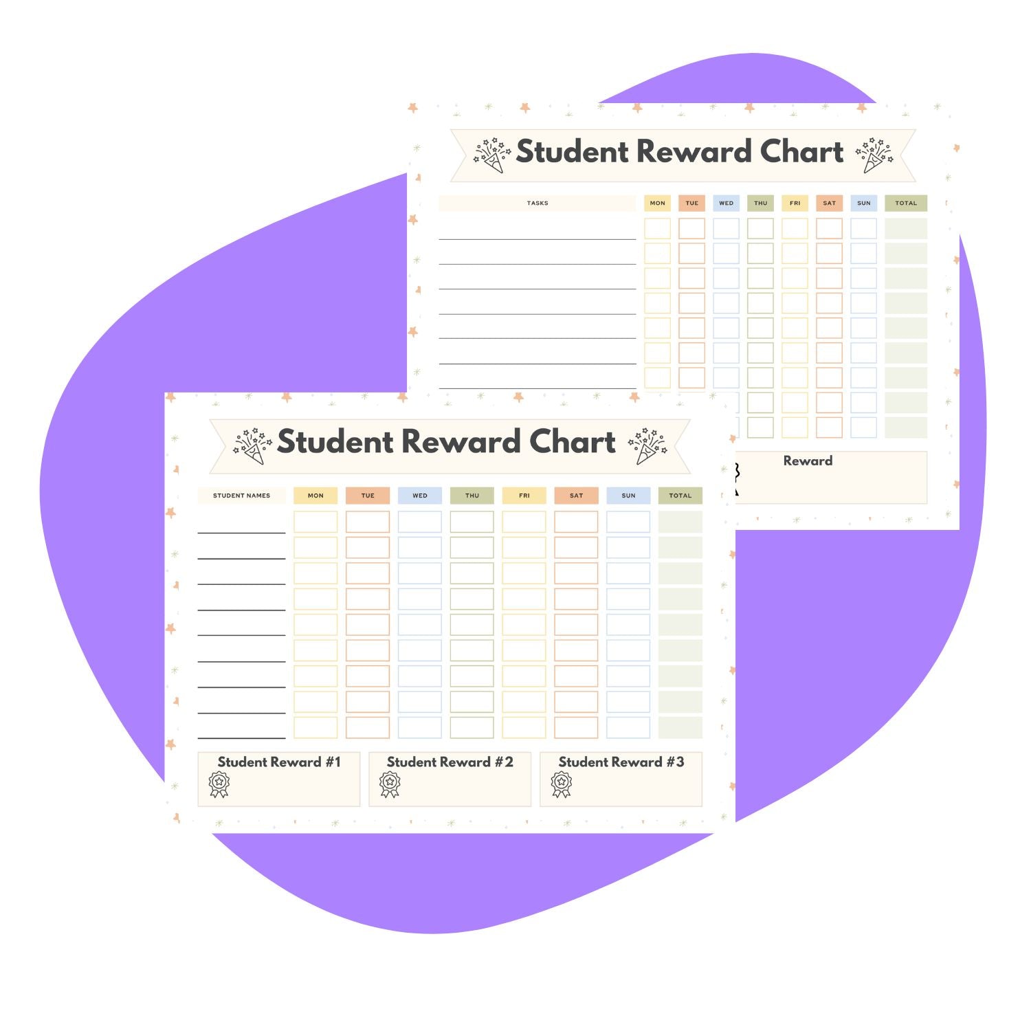 Student Reward Chart - Pop Sugar Cafe