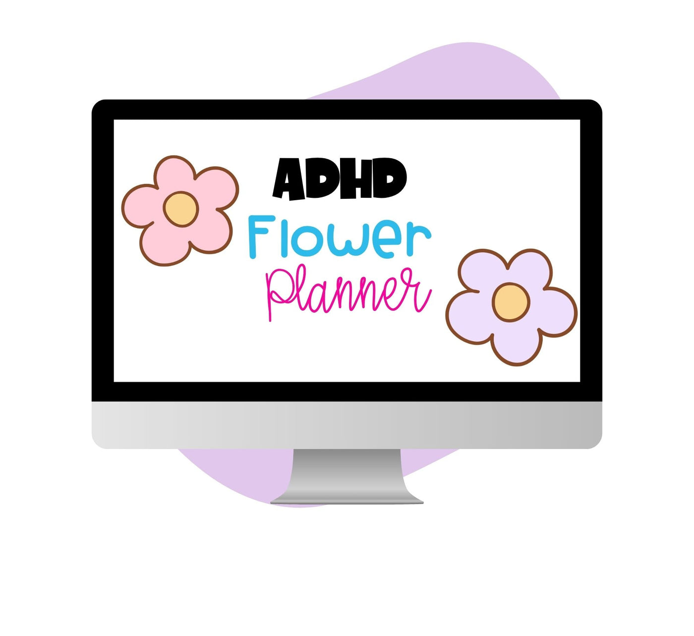 ADHD Flower Planner- Pop Sugar Cafe