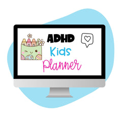 ADHD KIDS PLANNER - Pop Sugar Cafe
