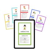 Load image into Gallery viewer, ADHD KIDS YOGA FLASHCARDS - Pop Sugar Cafe