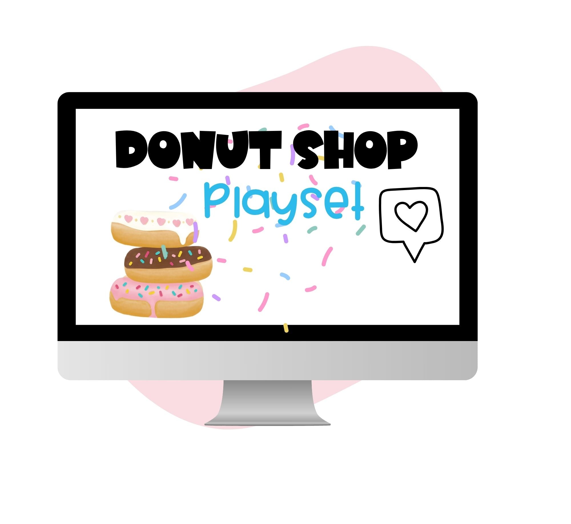 DONUT SHOP PRETEND PLAY SET - Pop Sugar Cafe