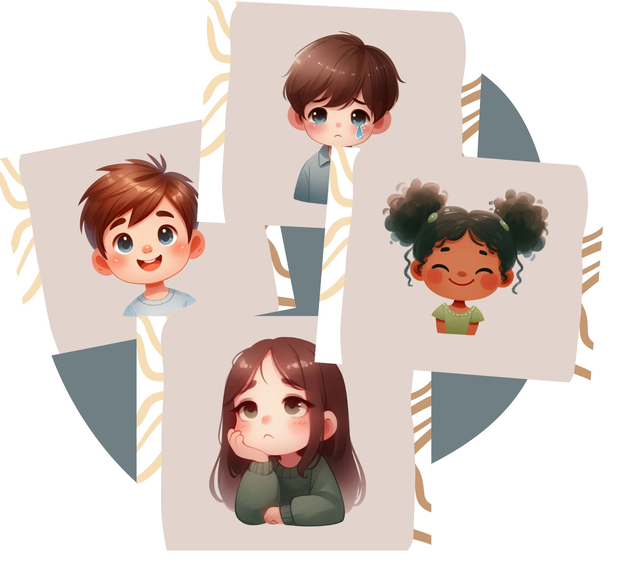 Emotions Flashcards - Pop Sugar Cafe