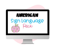 Engaging American Sign Language Beginner Learning Kit - Pop Sugar Cafe