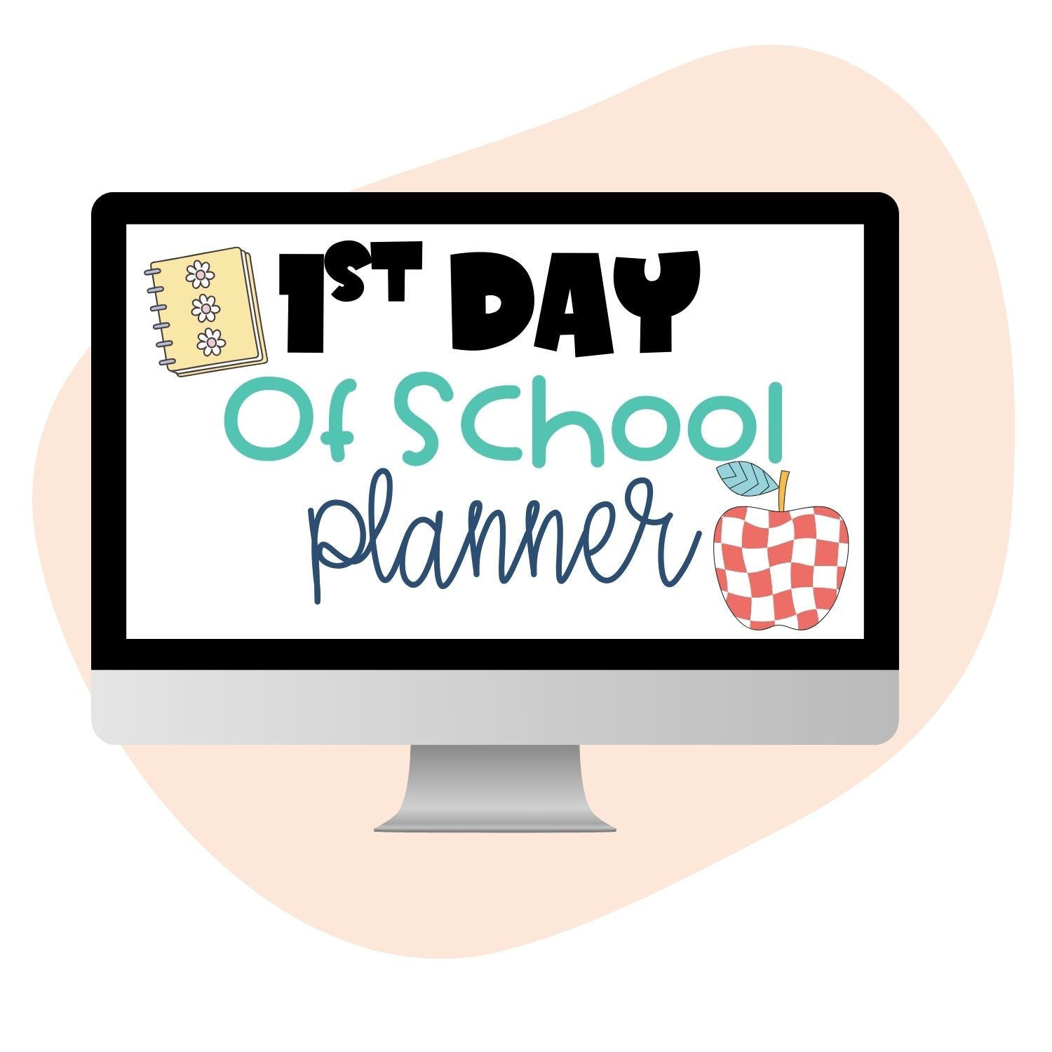 First Day of School Planner for Kids - Pop Sugar Cafe
