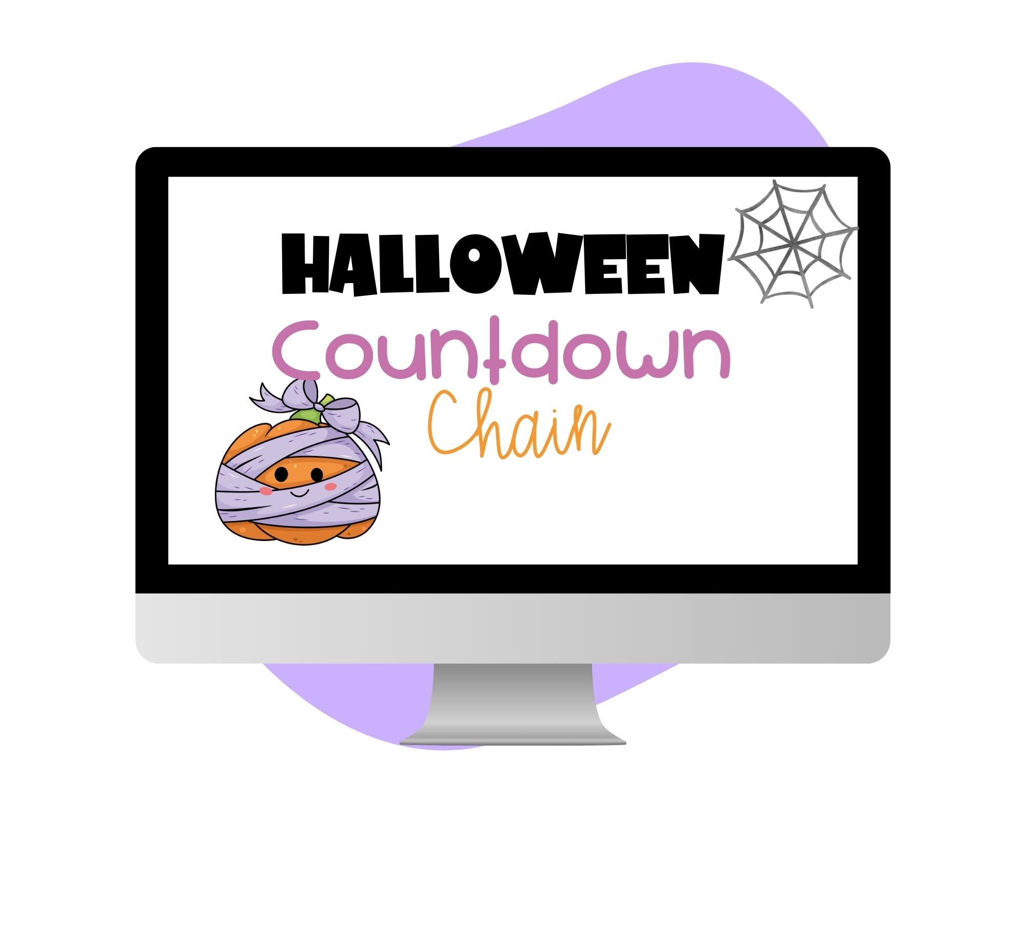 HALLOWEEN COUNTDOWN CHAIN - Pop Sugar Cafe