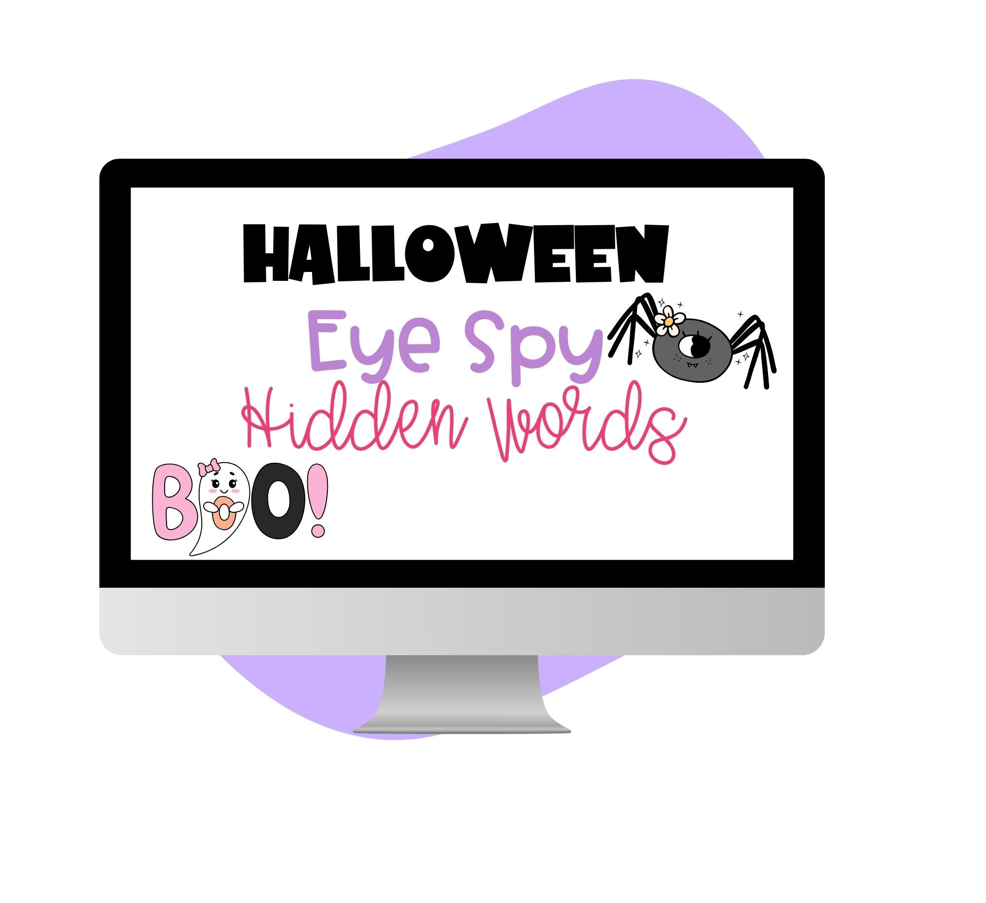 HALLOWEEN EYE SPY HIDDEN WORD EDITION - Pop Sugar Cafe