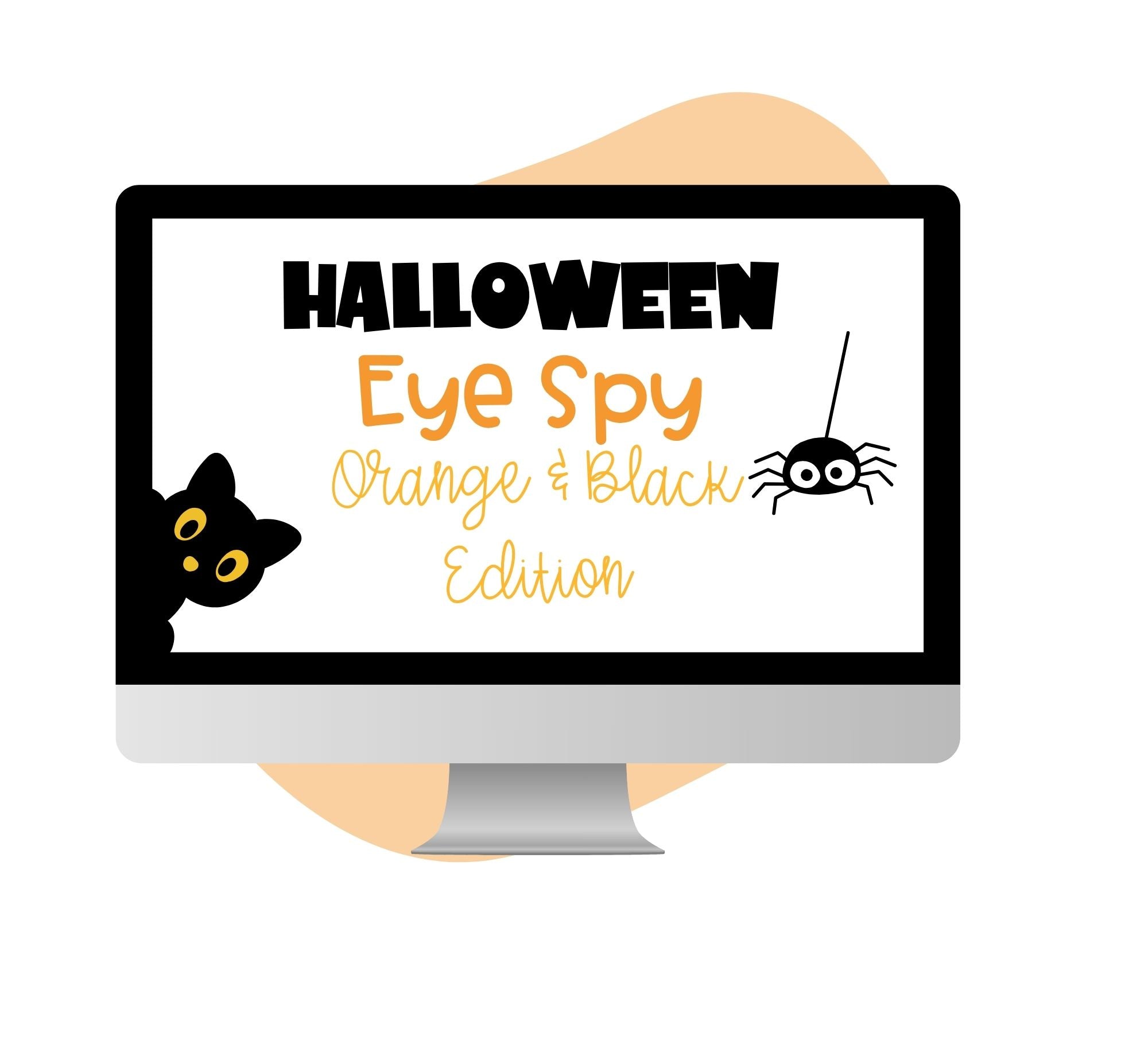 HALLOWEEN EYE SPY ORANGE & BLACK EDITION - Pop Sugar Cafe