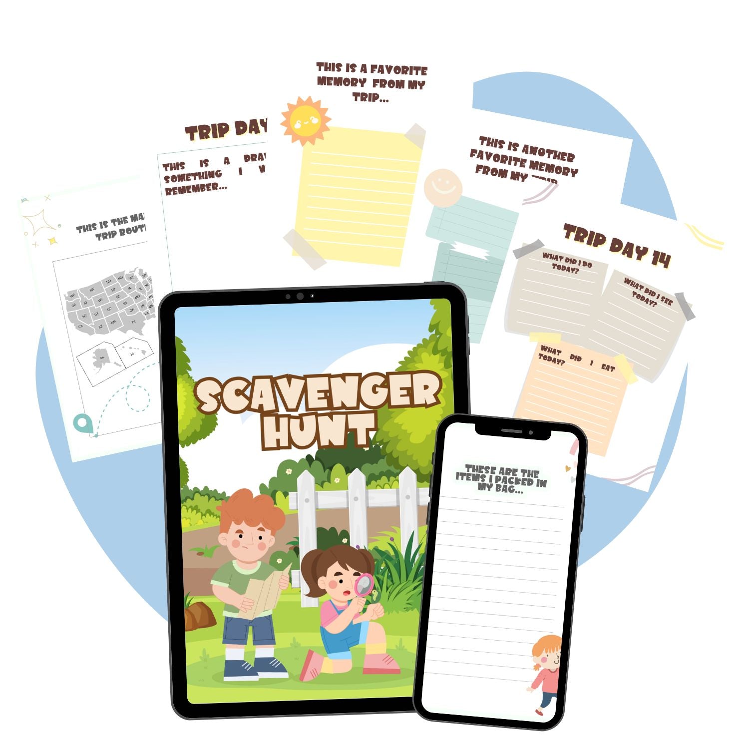 Kids Travel Journal - Pop Sugar Cafe