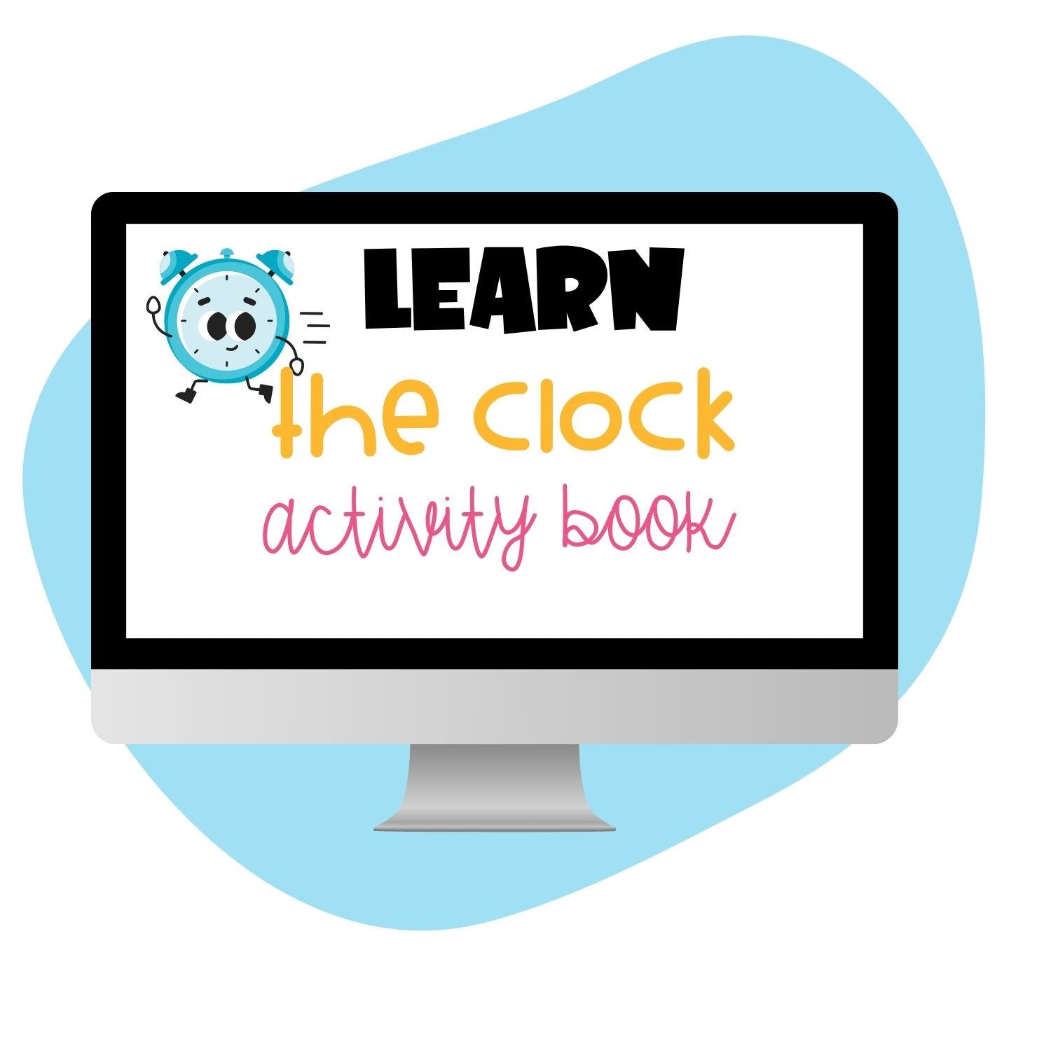🕒 Learn The Clock – Interactive Time - Telling Activity - Pop Sugar Cafe