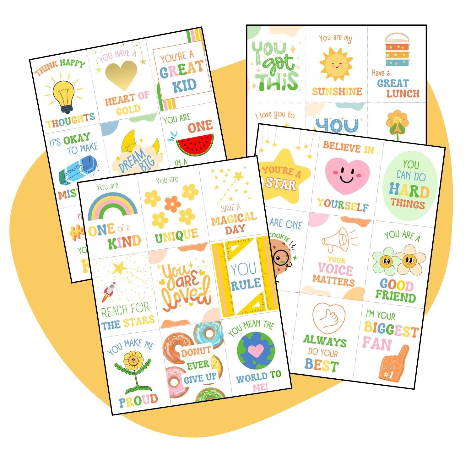 Lunch Box Cards - Pop Sugar Cafe