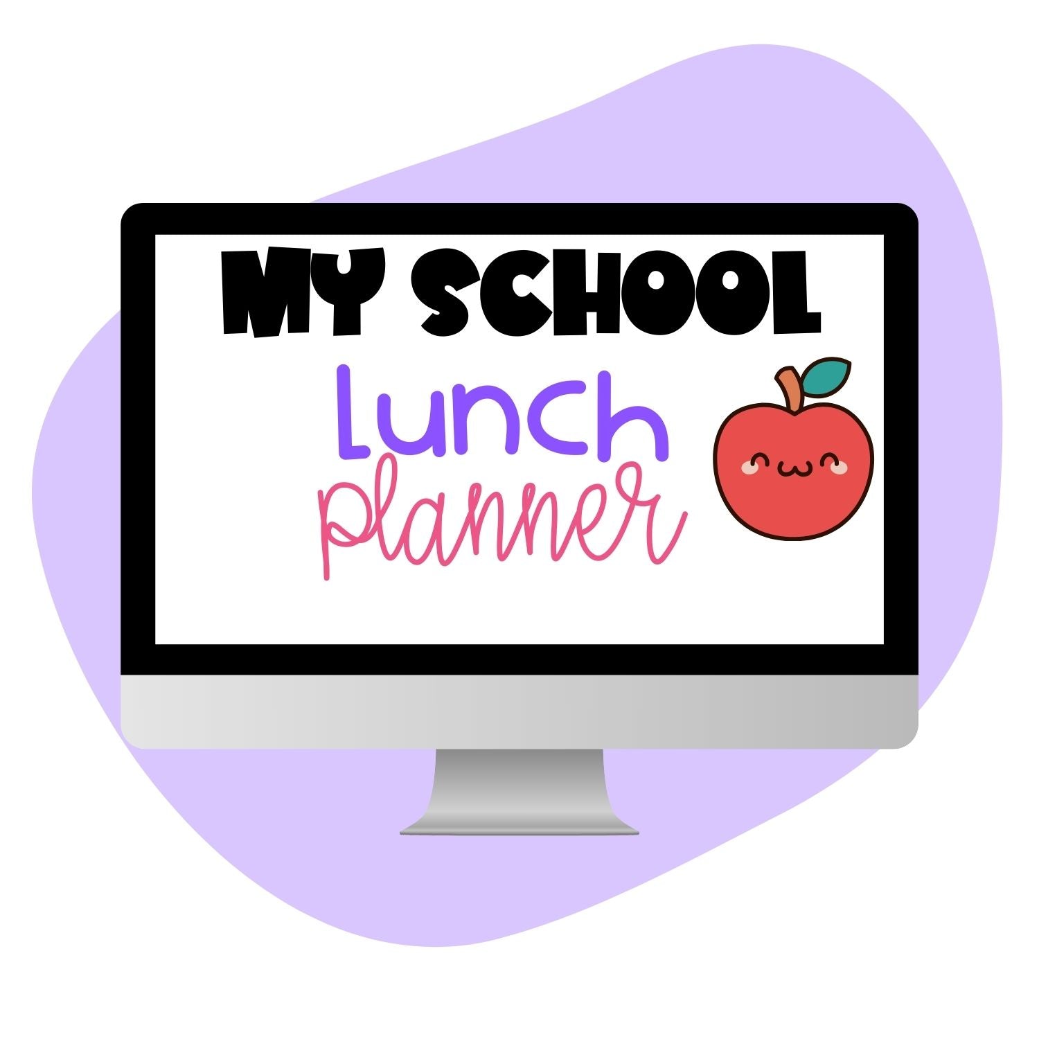 My School Lunch Planner - Pop Sugar Cafe