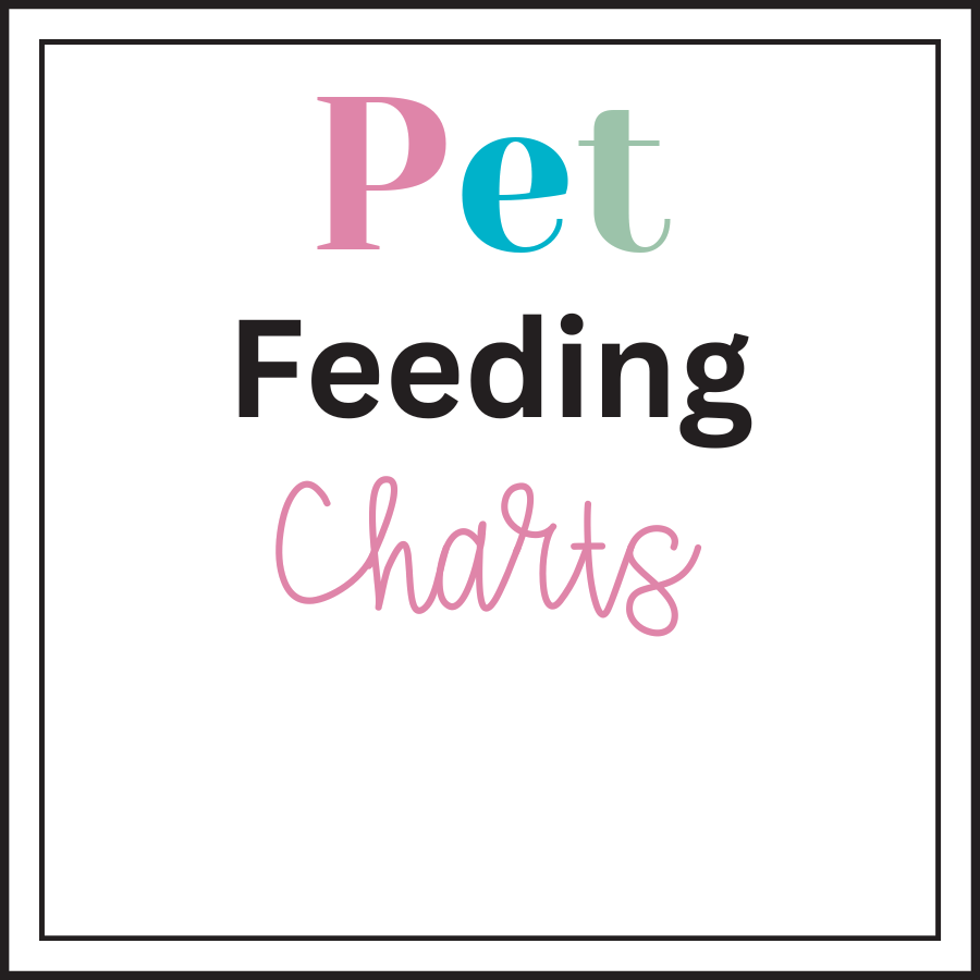 Pet Chore Charts for Kid - Pop Sugar Cafe
