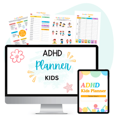 ADHD KIDS PLANNER - Pop Sugar Cafe