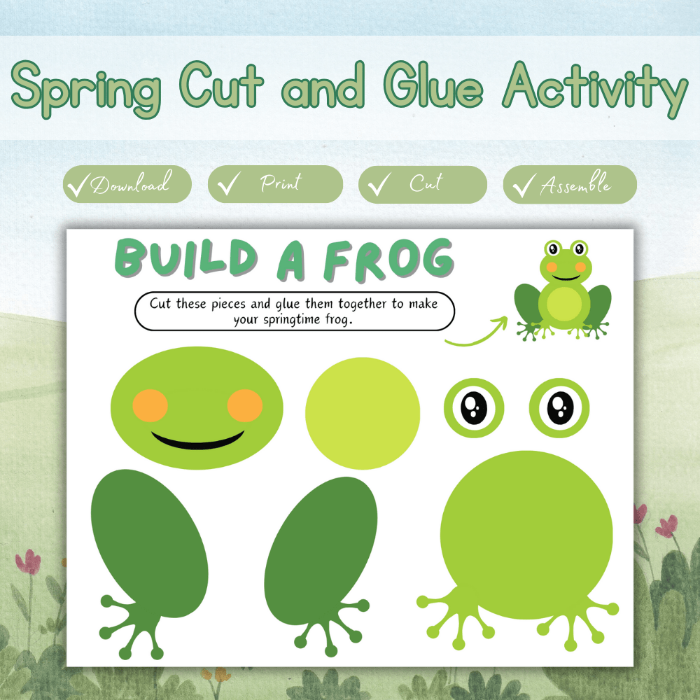 BUILD A FROG CRAFT - Pop Sugar Cafe