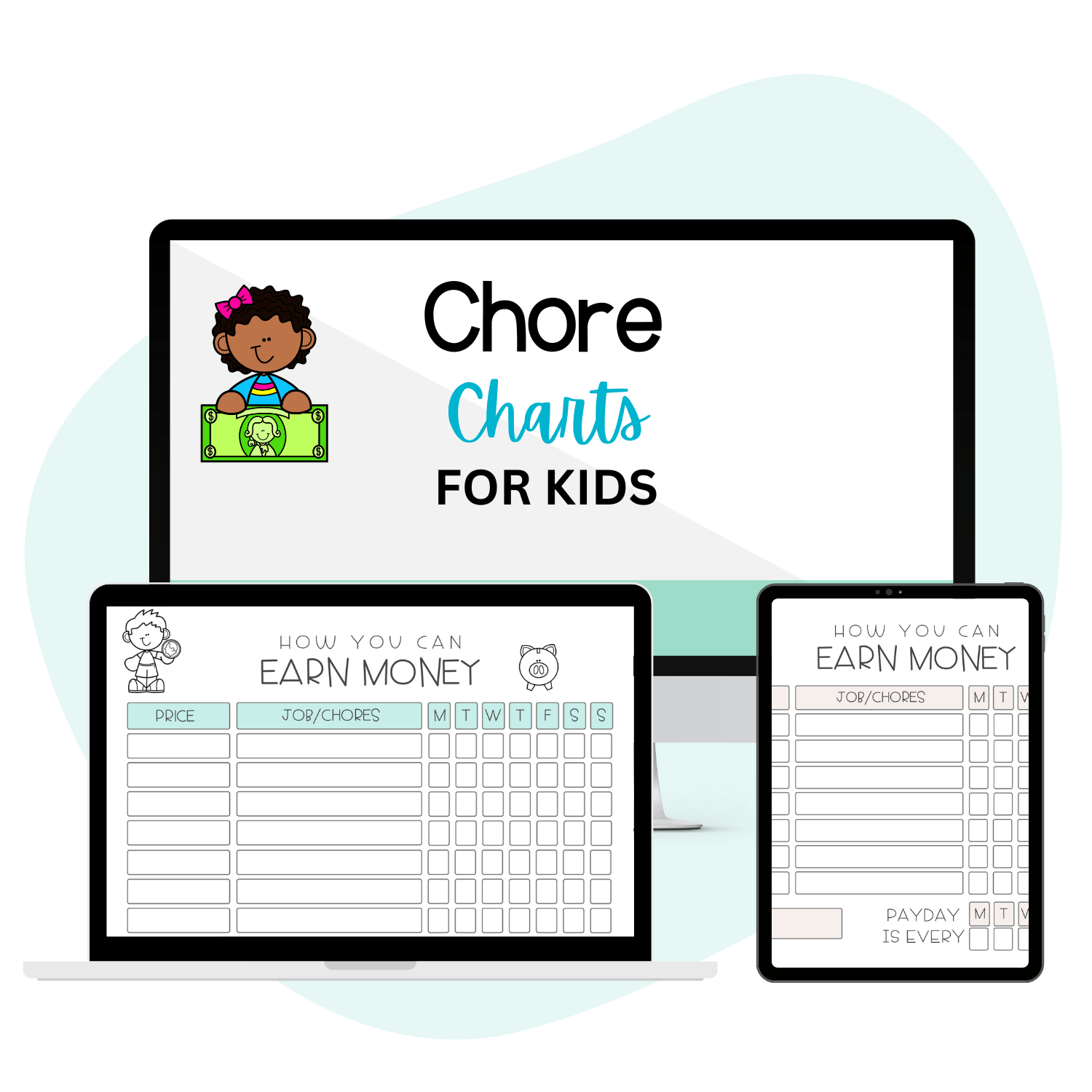 CHORE CHARTS FOR KIDS - Pop Sugar Cafe