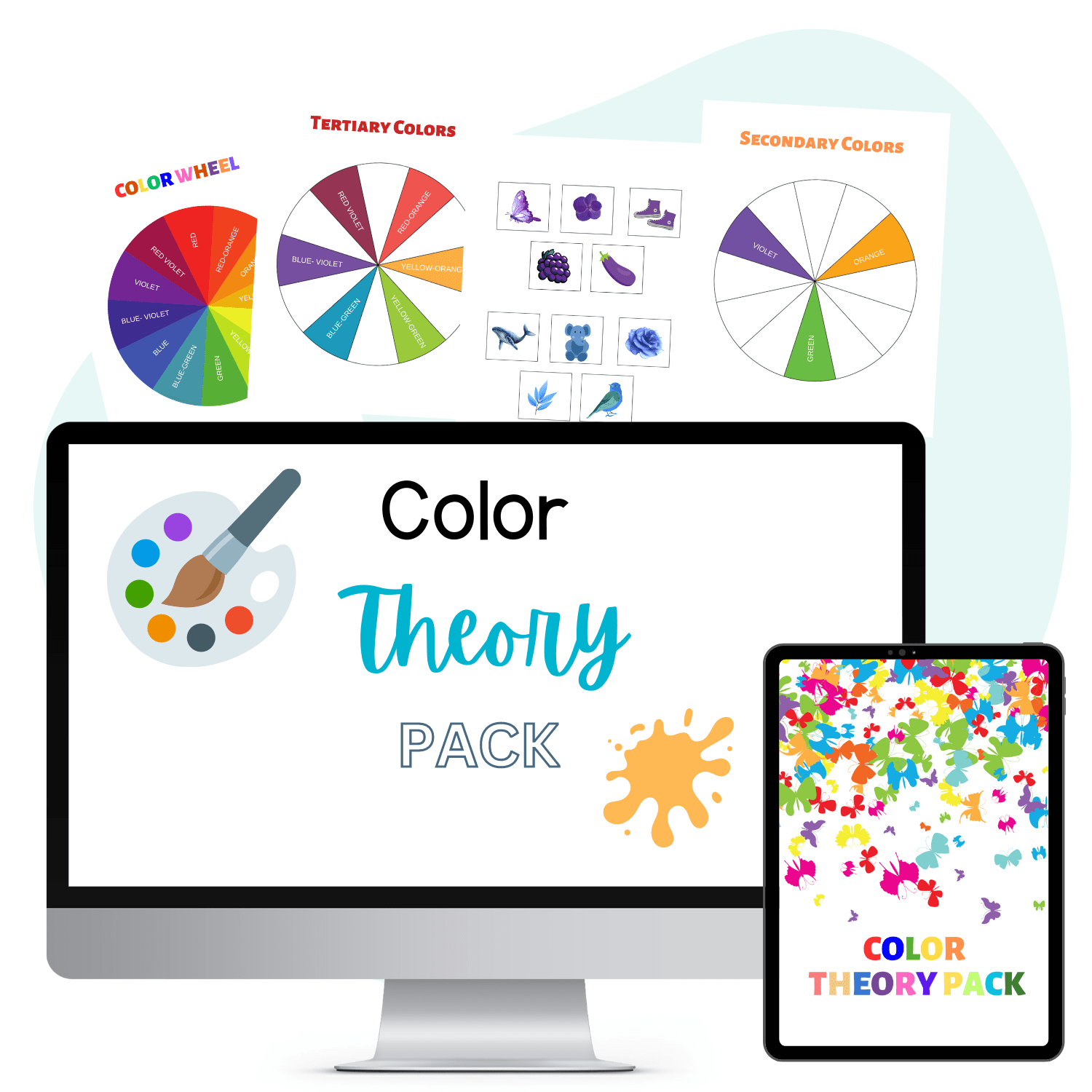 COLOR THEORY PACK FOR KIDS - Pop Sugar Cafe