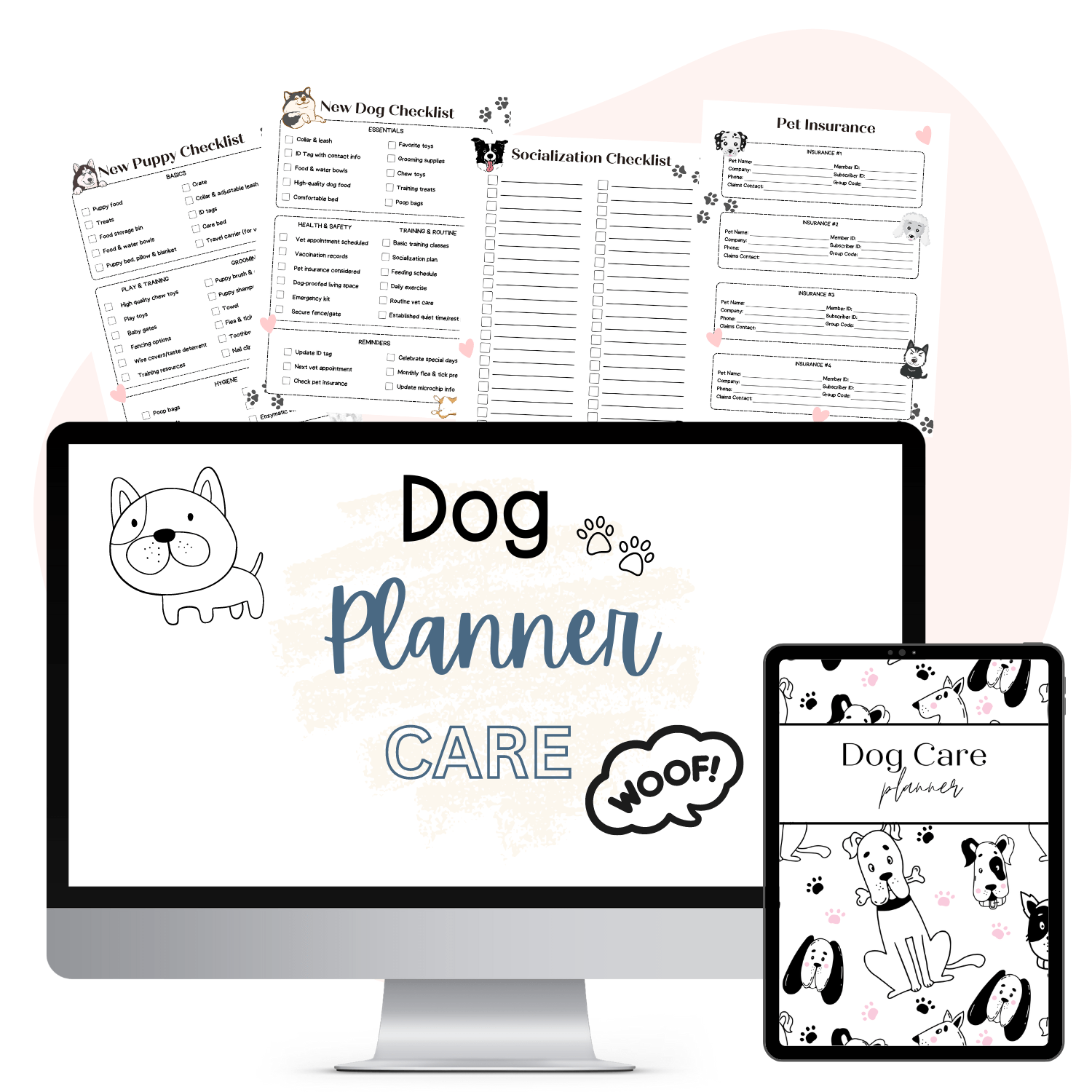 DOG CARE BINDER - Pop Sugar Cafe