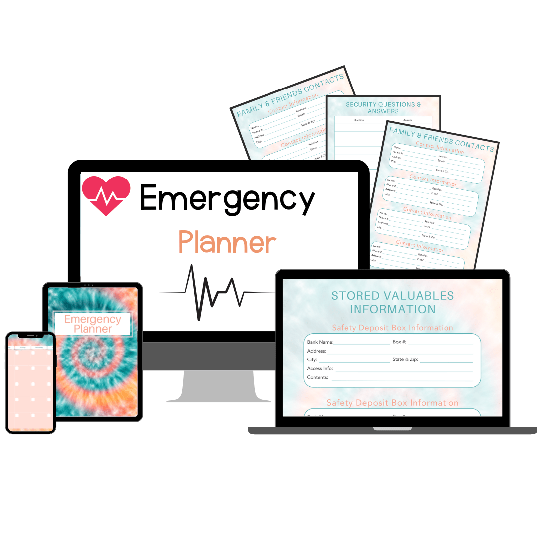 EMERGENCY ACTION PLAN BINDER - Pop Sugar Cafe
