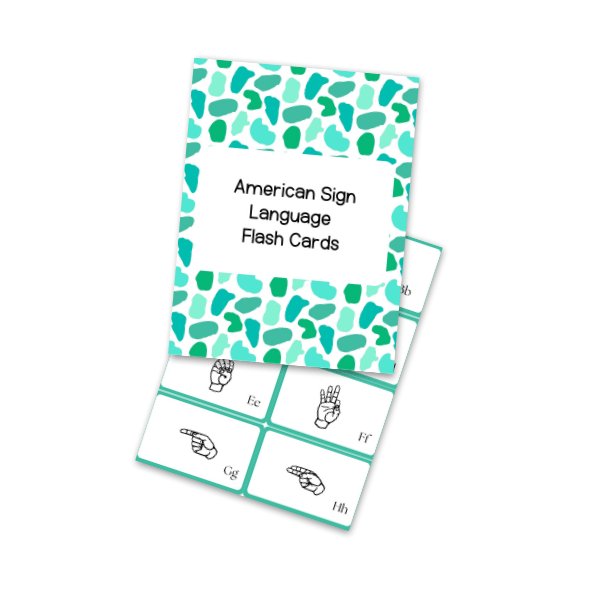 AMERICAN SIGN LANGUAGE PACK - Pop Sugar Cafe