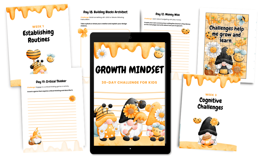 GROWTH MINDSET CHALLENGE FOR KIDS - Pop Sugar Cafe