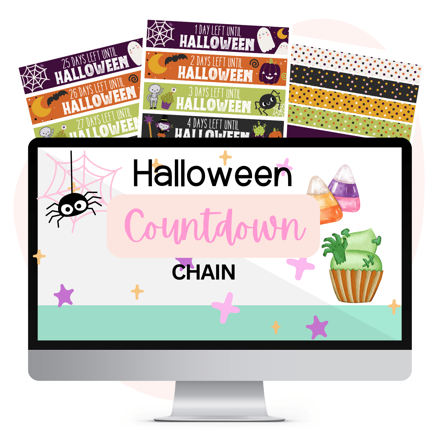 HALLOWEEN COUNTDOWN CHAIN - Pop Sugar Cafe