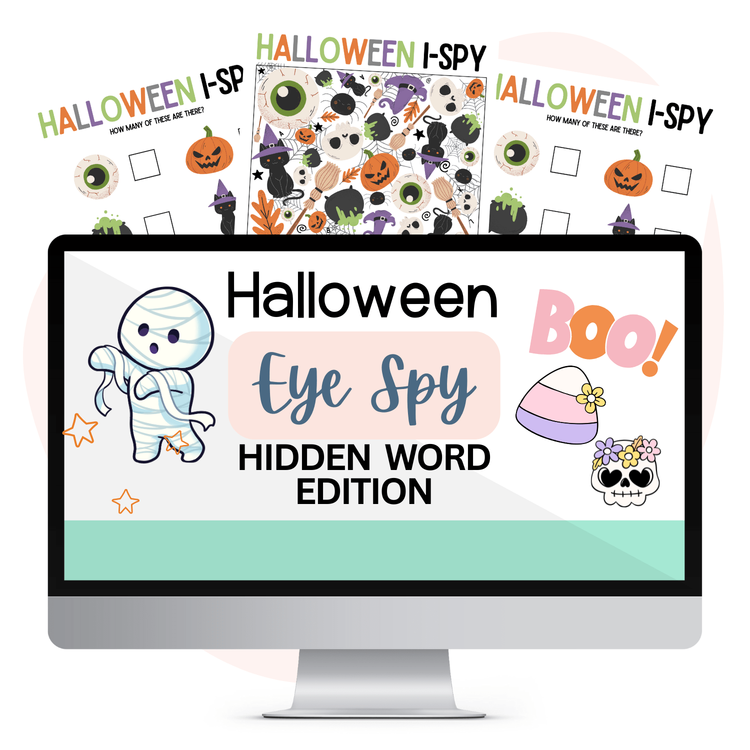 HALLOWEEN EYE SPY HIDDEN WORD EDITION - Pop Sugar Cafe