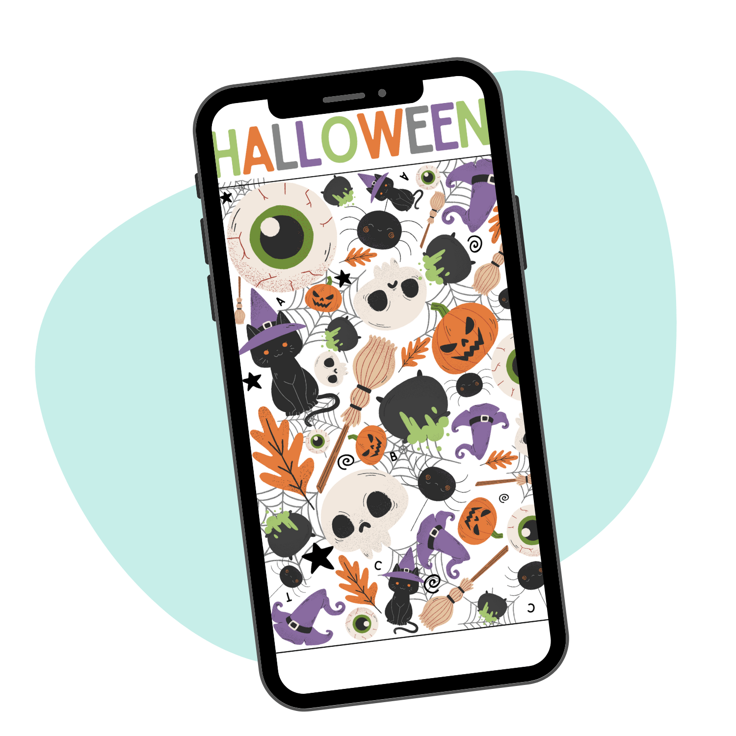 HALLOWEEN EYE SPY HIDDEN WORD EDITION - Pop Sugar Cafe
