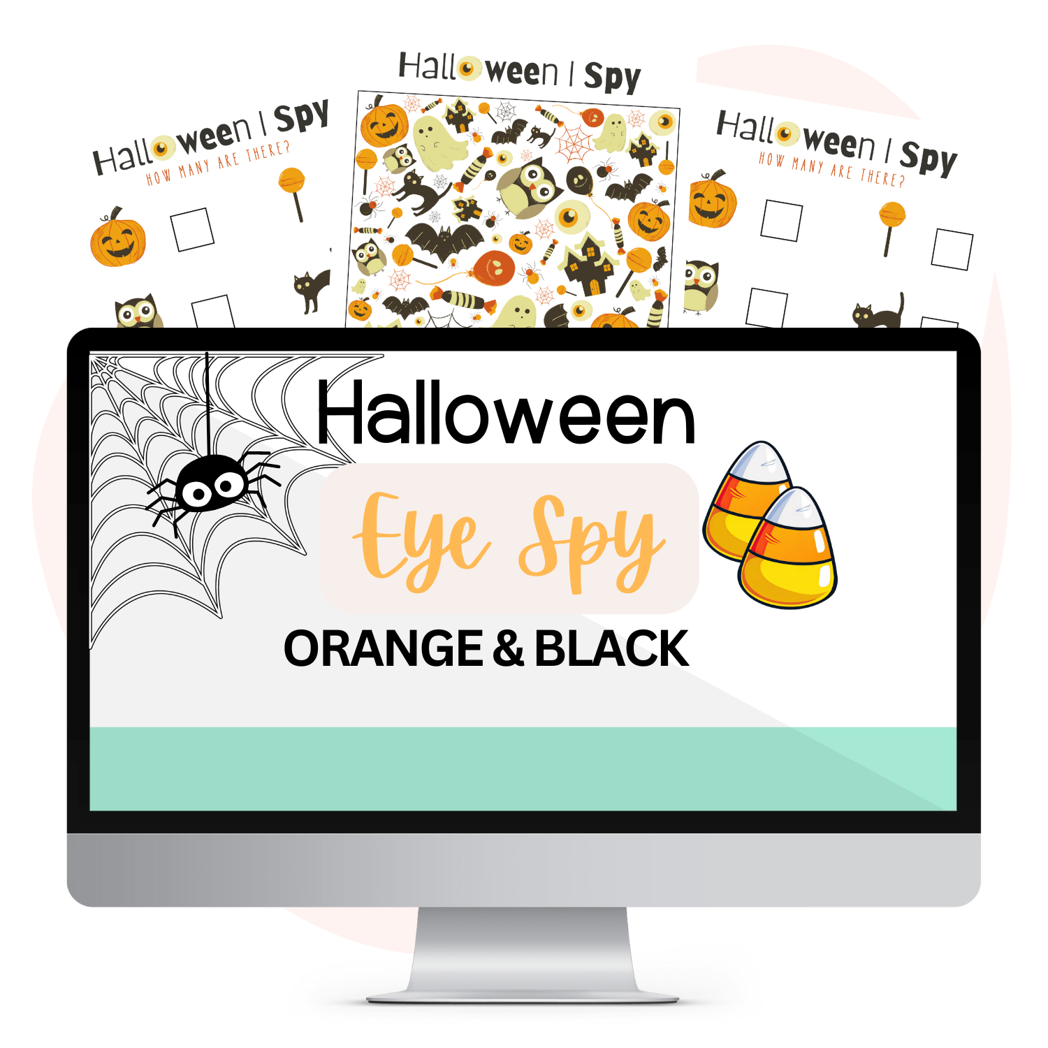 HALLOWEEN EYE SPY ORANGE & BLACK EDITION - Pop Sugar Cafe