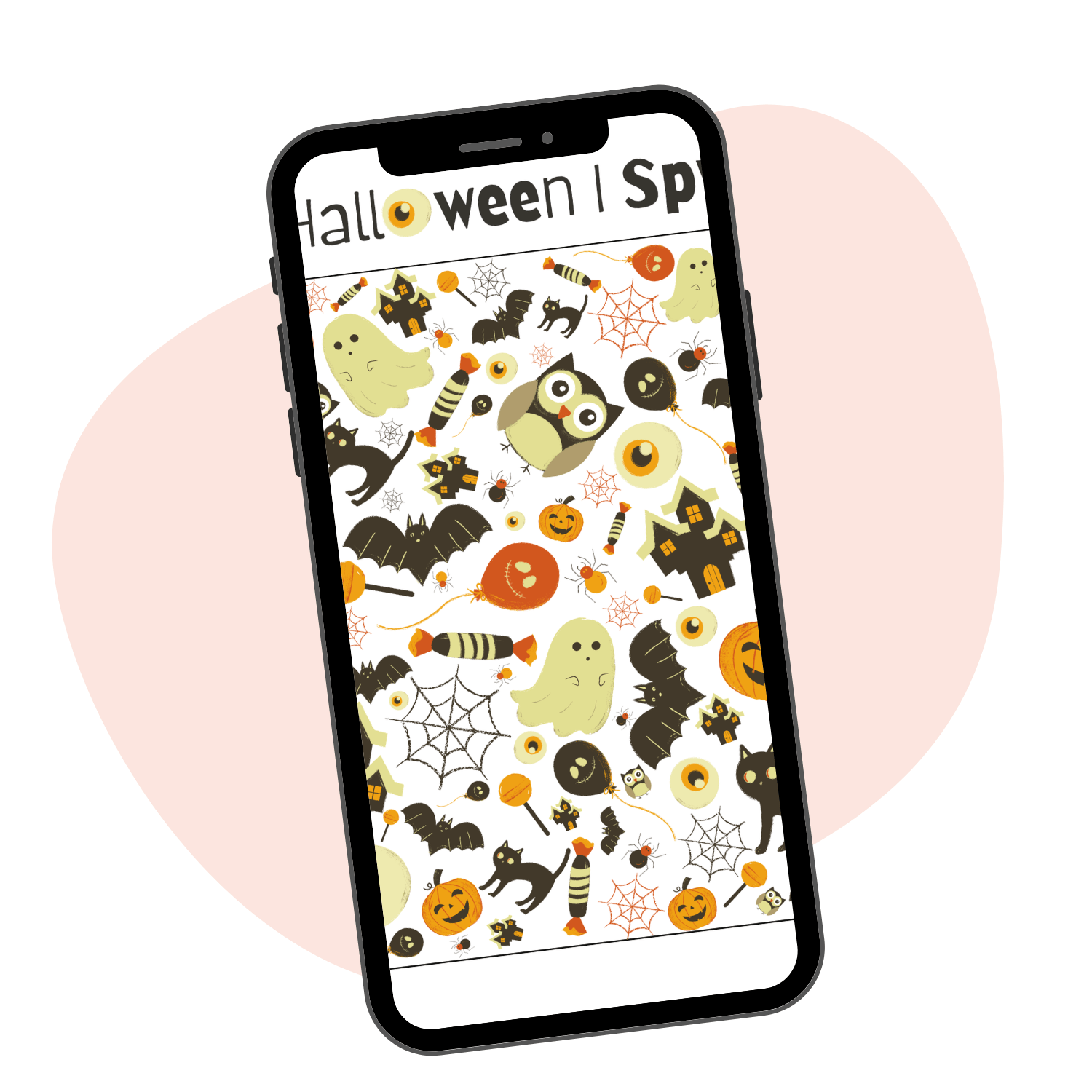HALLOWEEN EYE SPY ORANGE & BLACK EDITION - Pop Sugar Cafe