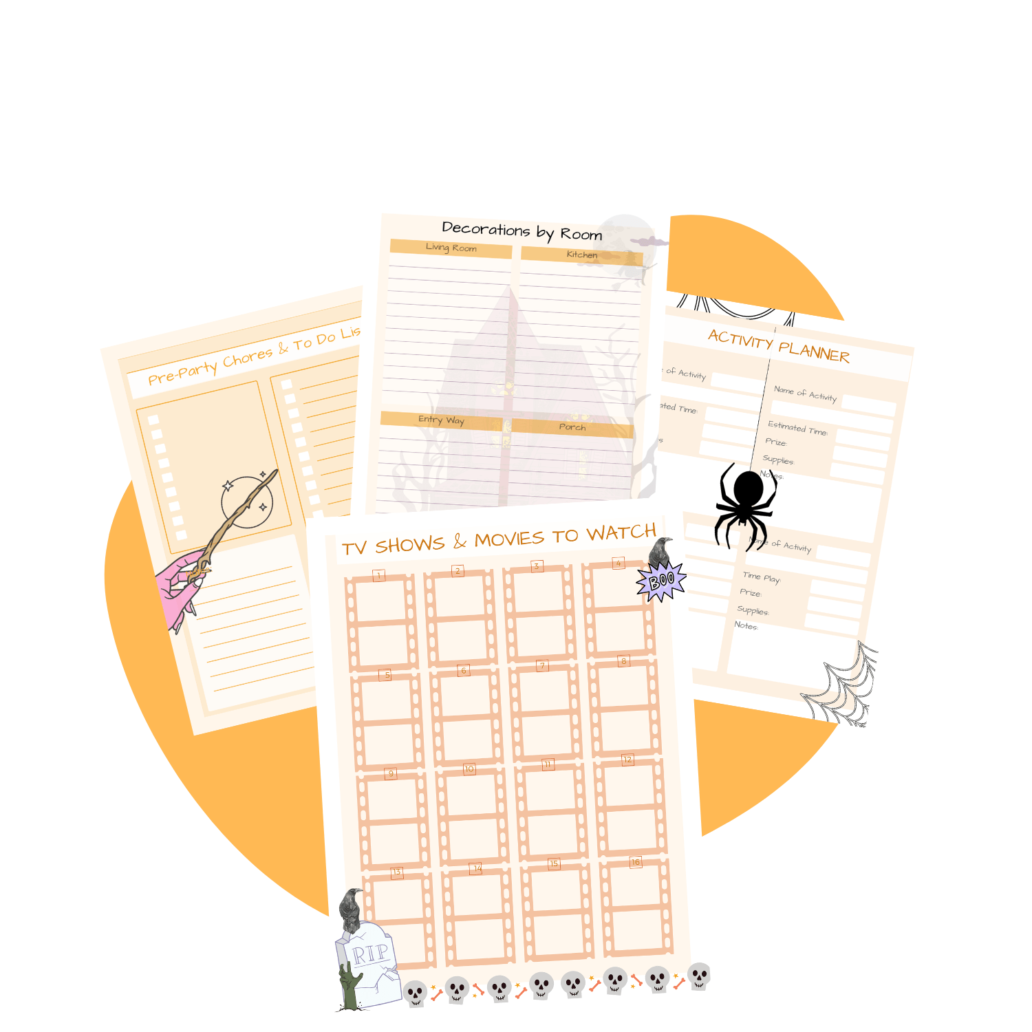 HALLOWEEN PLANNER FOR PARENTS- Pop Sugar Cafe