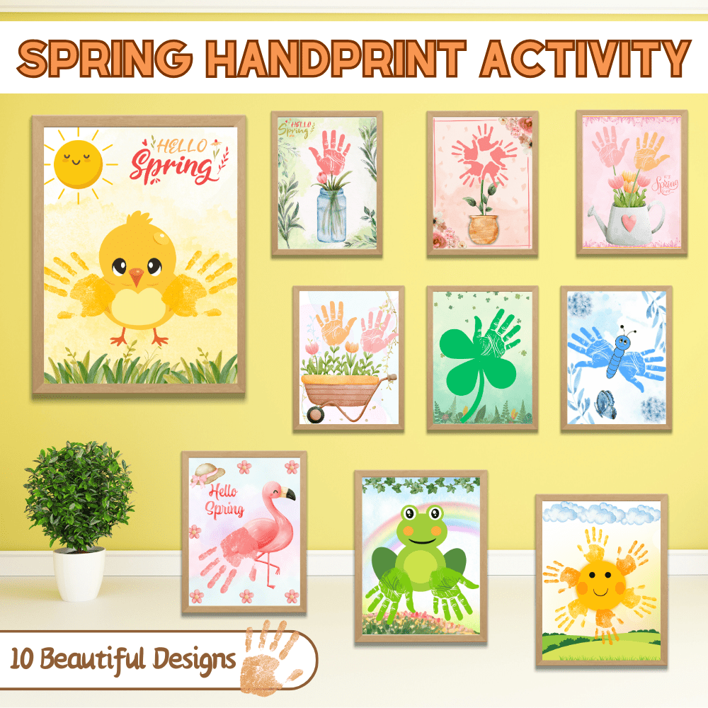HANDPRINT ACTIVITIES - Pop Sugar Cafe
