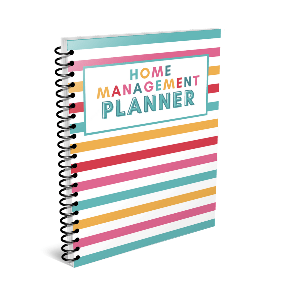 HOME MANAGEMENT BINDER - Pop Sugar Cafe