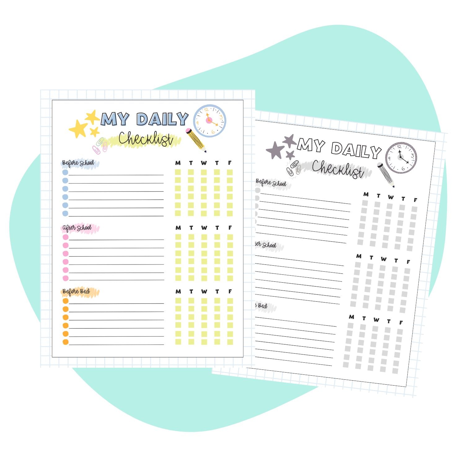 AFTER SCHOOL CHECKLISTS\S FOR KIDS - Pop Sugar Cafe