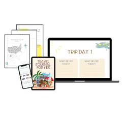 TRAVEL JOURNAL FOR KIDS - Pop Sugar Cafe