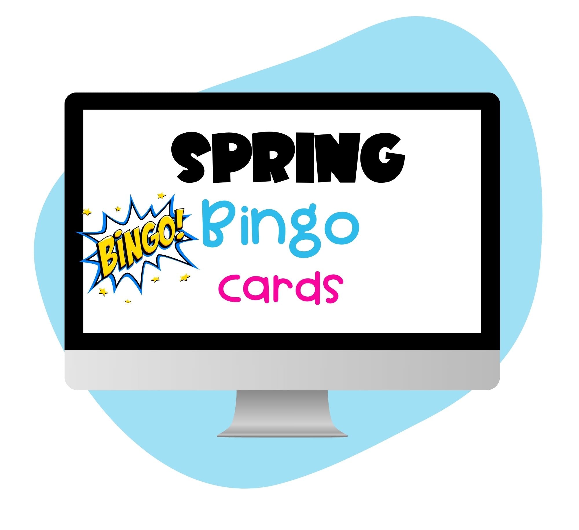 SPRING BINGO FOR KIDS - Pop Sugar Cafe