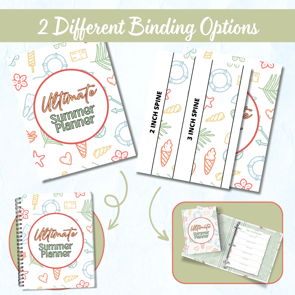 Summer Planner for Moms - Pop Sugar Cafe