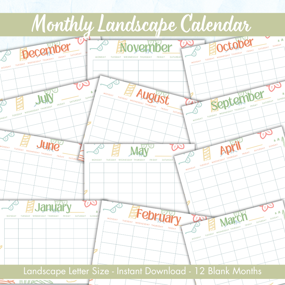 Summer Planner for Moms - Pop Sugar Cafe