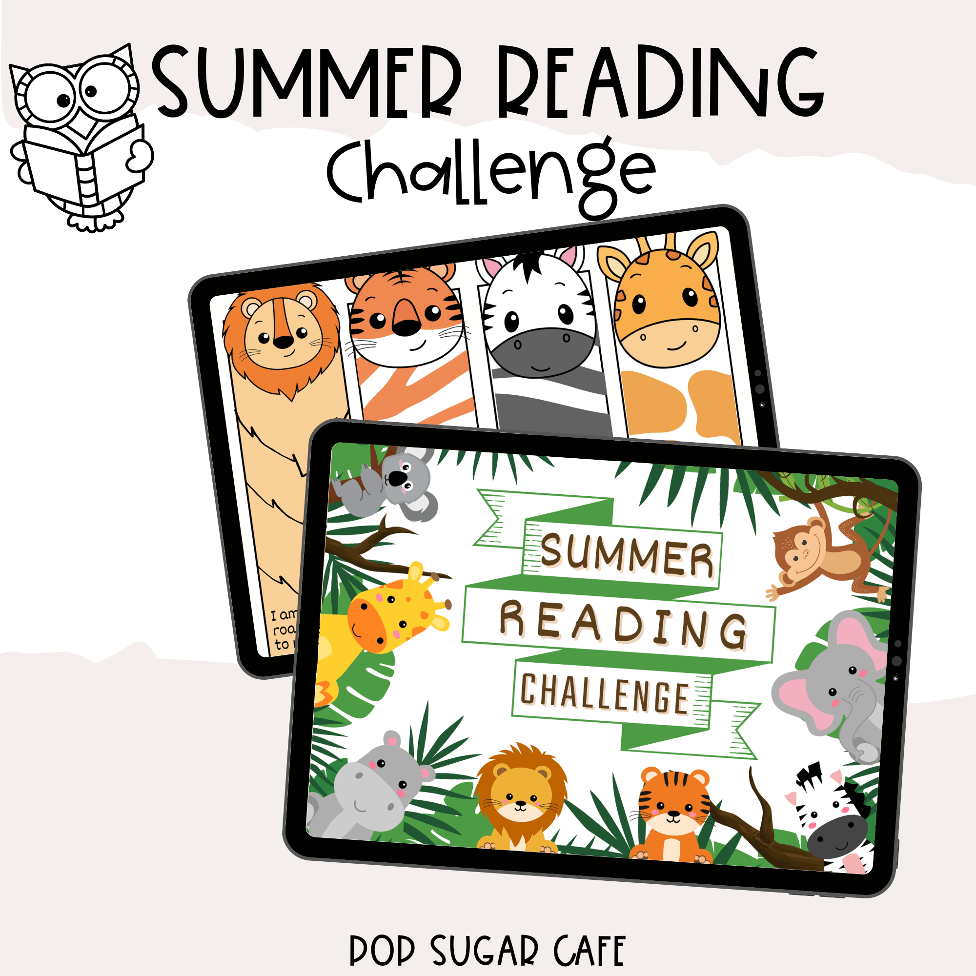 Summer Reading Challenge - Pop Sugar Cafe
