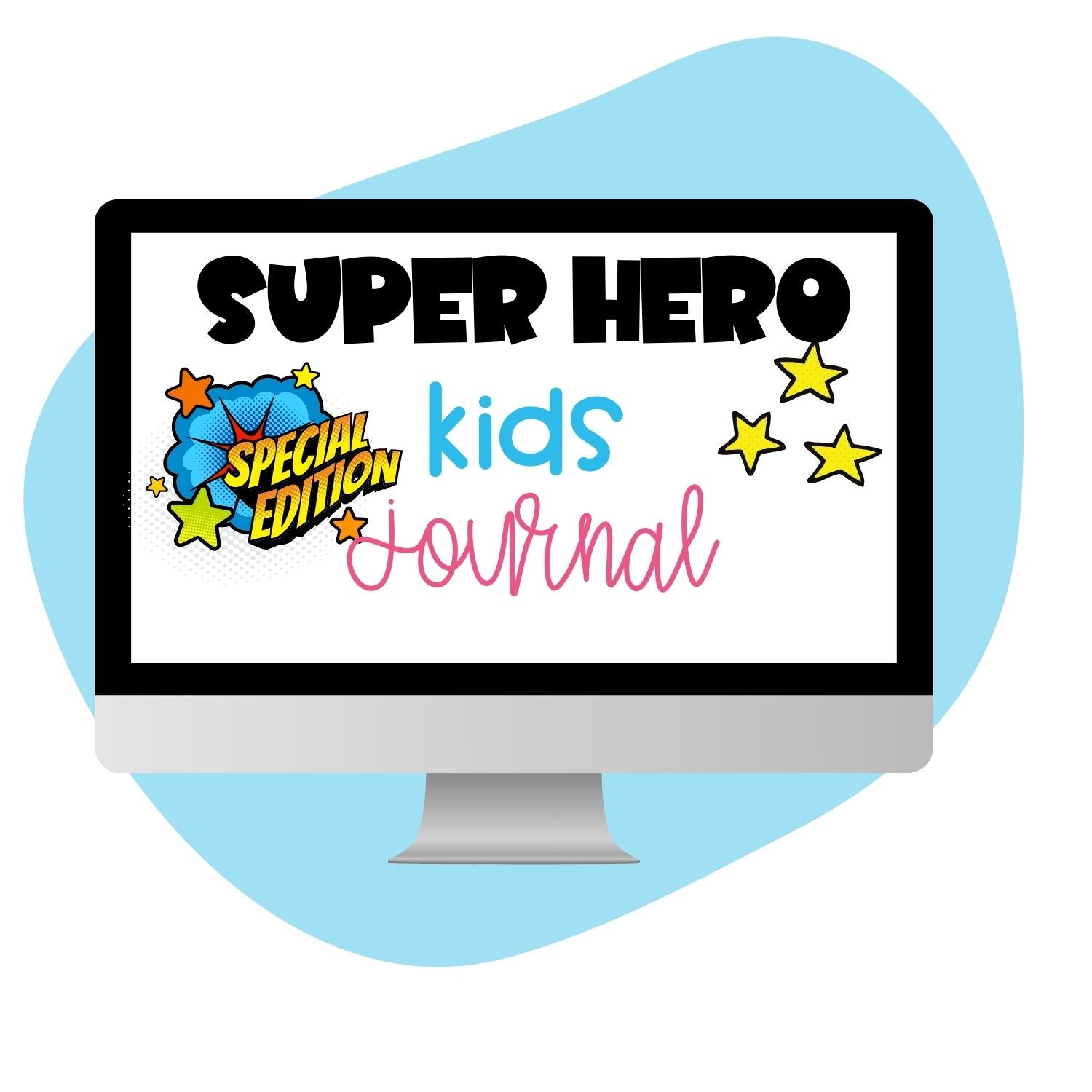 Super Hero Kids Journal - Pop Sugar Cafe