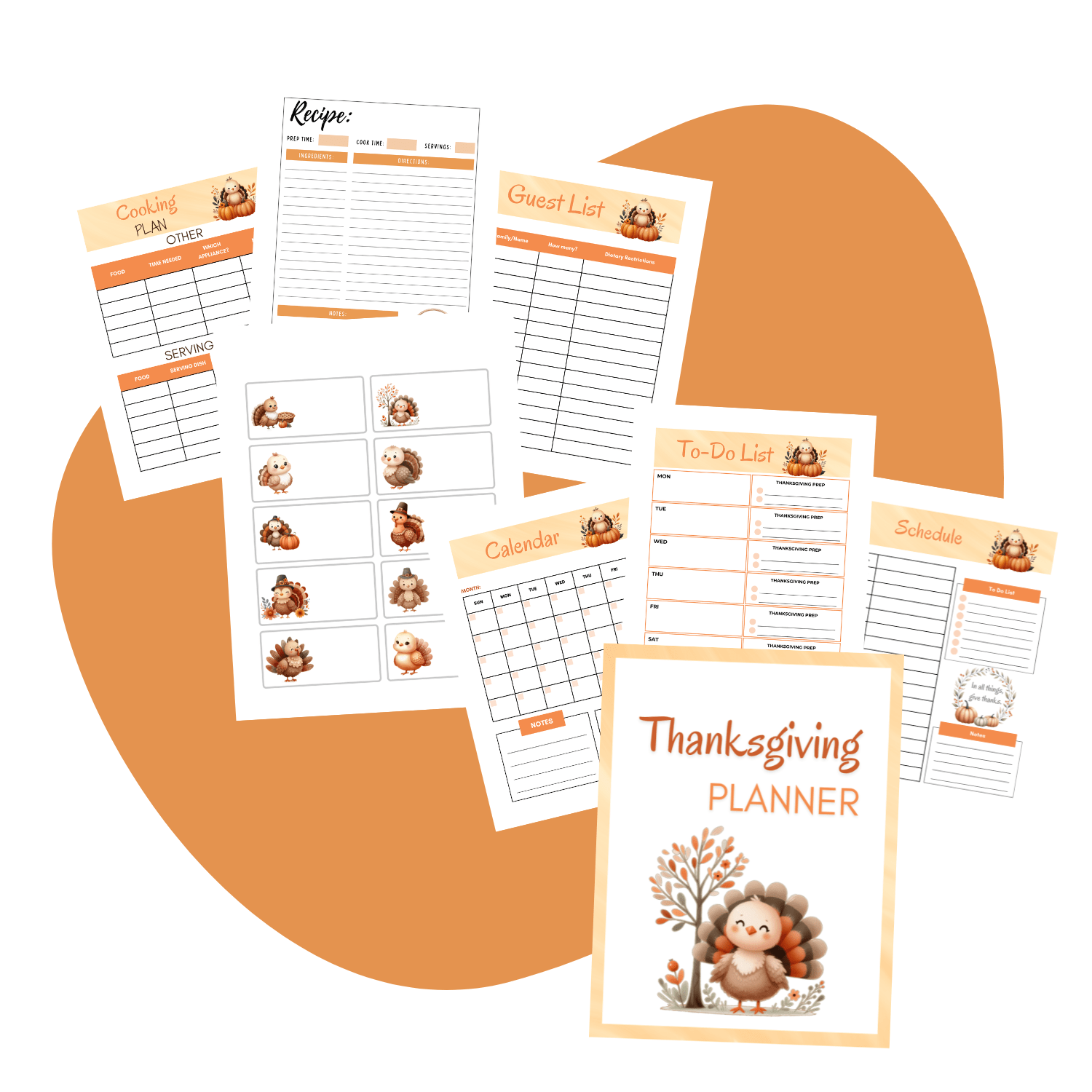 THANKSGIVING HOLIDAY PLANNER - Pop Sugar Cafe