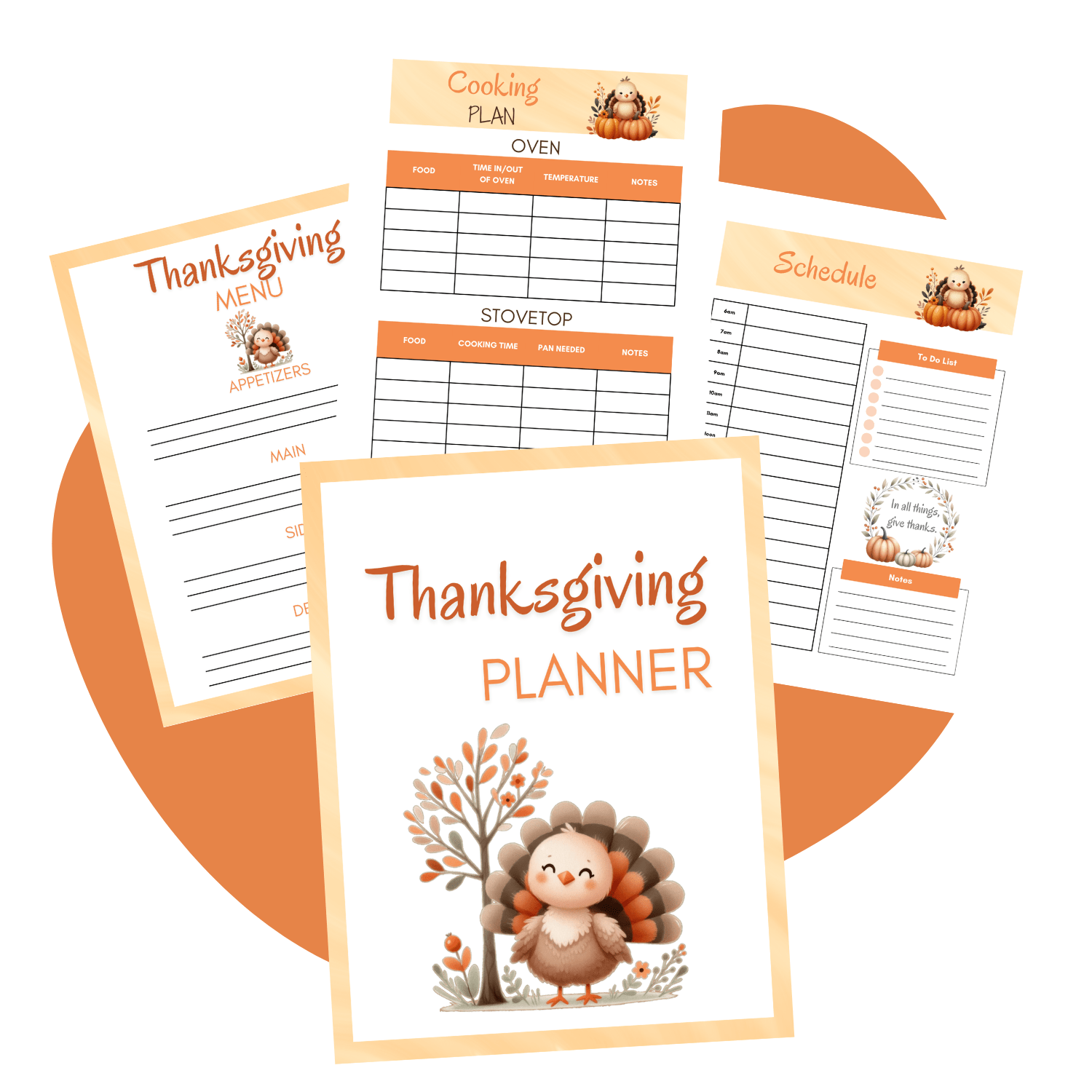 THANKSGIVING HOLIDAY PLANNER - Pop Sugar Cafe