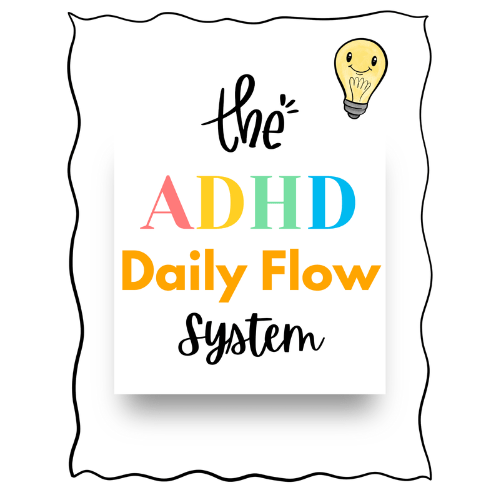 The ADHD Daily Flow System - Pop Sugar Cafe