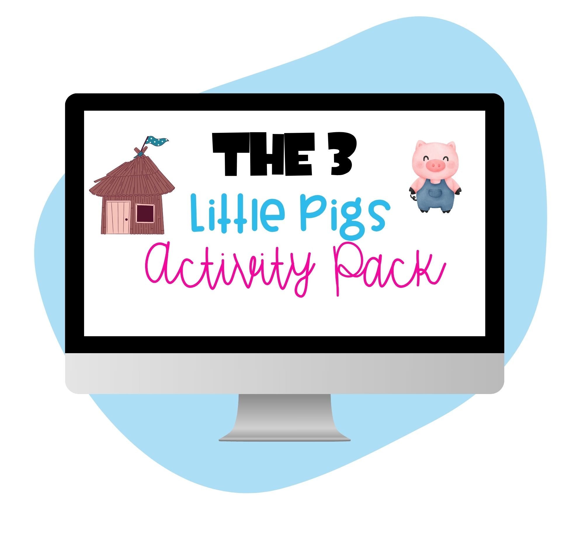 THREE LITTLE PIGS STORY & ACTIVITIES - Pop Sugar Cafe